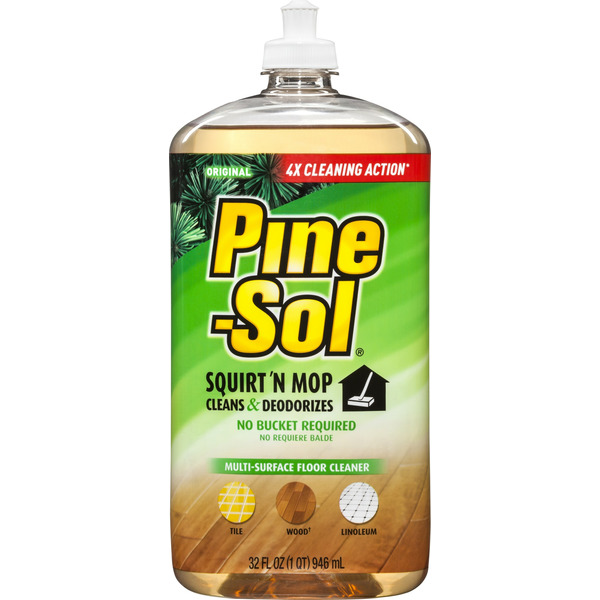 Cleaning Products Pine-Sol Squirt And Mop Floor Cleaner, Original hero