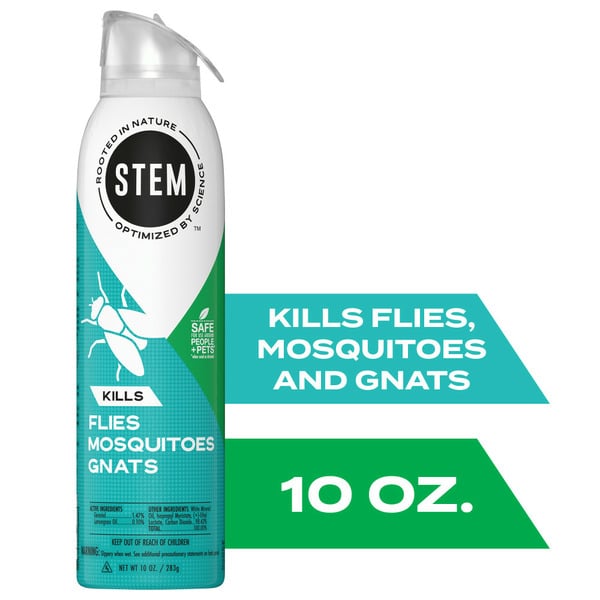 Pest Control Stem Kills Flies, Mosquitoes & Gnats, Plant-based Active Ingredient Insect Killer hero