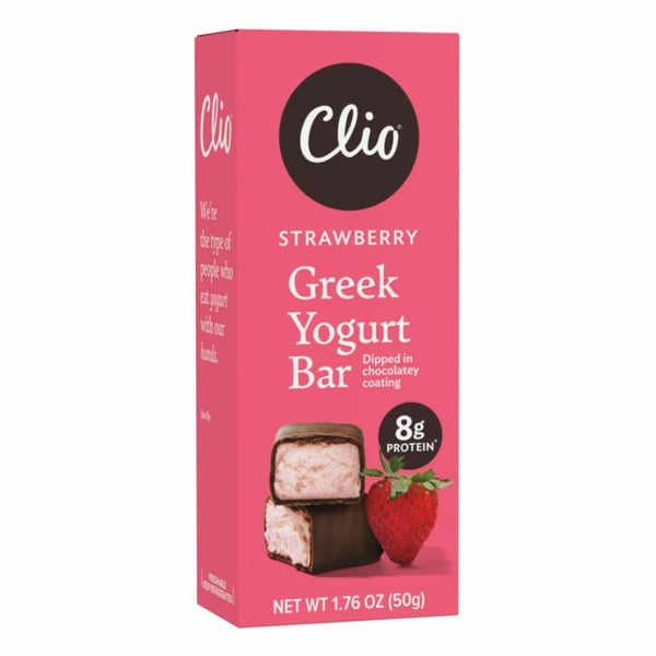 Novelty Desserts Clio Strawberry, Greek Yogurt Bar hero