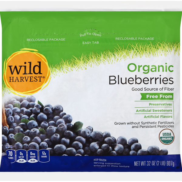 Frozen Produce Wild Harvest Organic Blueberries hero