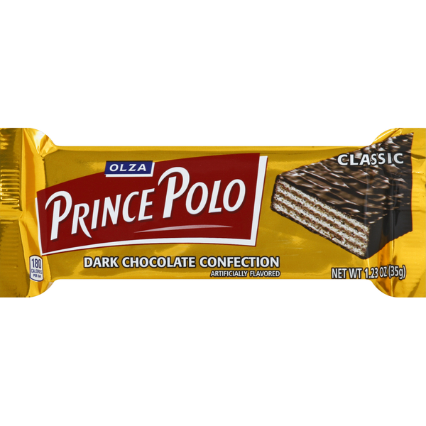 Candy & Chocolate Olza Prince Polo Dark Chocolate Confection, Classic hero