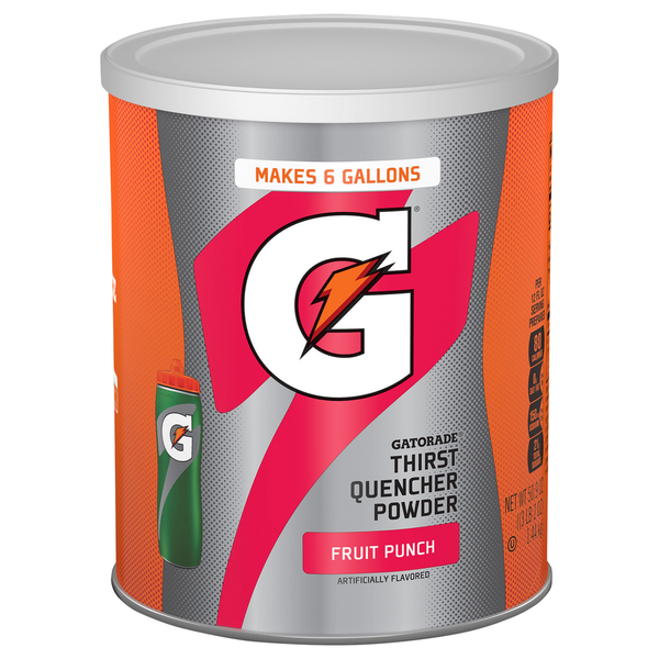 Energy & Sports Drinks Gatorade Thirst Quencher Powder, Fruit Punch hero