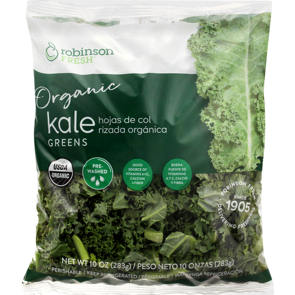 Fresh Vegetables Robinson Fresh Kale, Organic, Greens hero