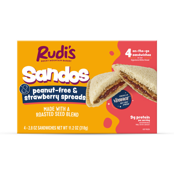 Butter Rudi's Peanut-free & Strawberry Spread Sando hero