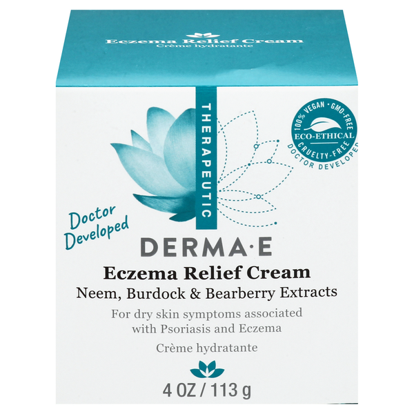 First Aid DERMA E Eczema Relief Cream, Therapeutic hero