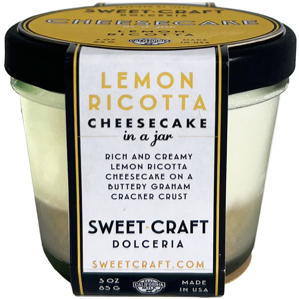 Sweet Craft Lemon Ricotta Cheesecake hero