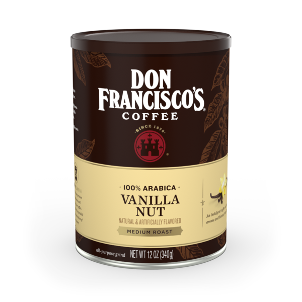 Coffee Don Francisco's Coffee Vanilla Nut Flavored Ground Coffee hero