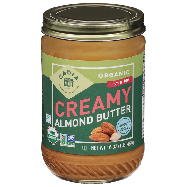 Spreads CADIA Almond Butter, Organic, Creamy hero