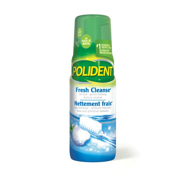 Oral Hygiene Polident Fresh Cleanse Denture Cleanser hero