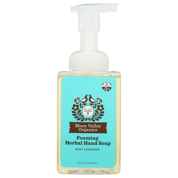 Hand Care Moon Valley Organics Foaming Herbal Hand Soap hero