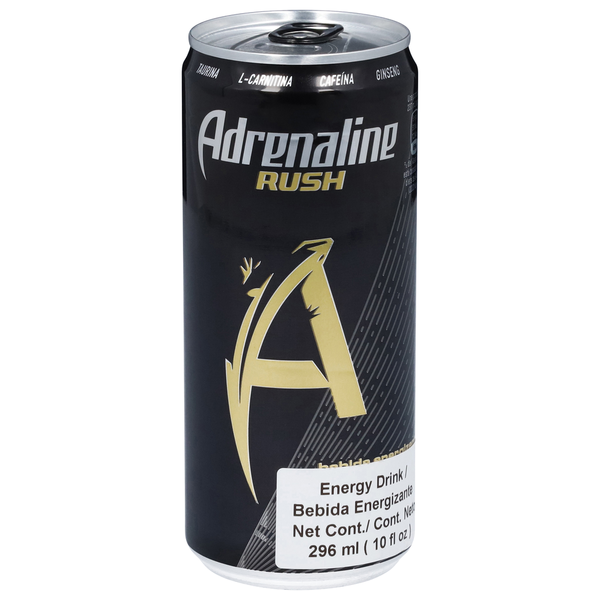 Energy & Sports Drinks Adrenaline Rush Energy Drink hero