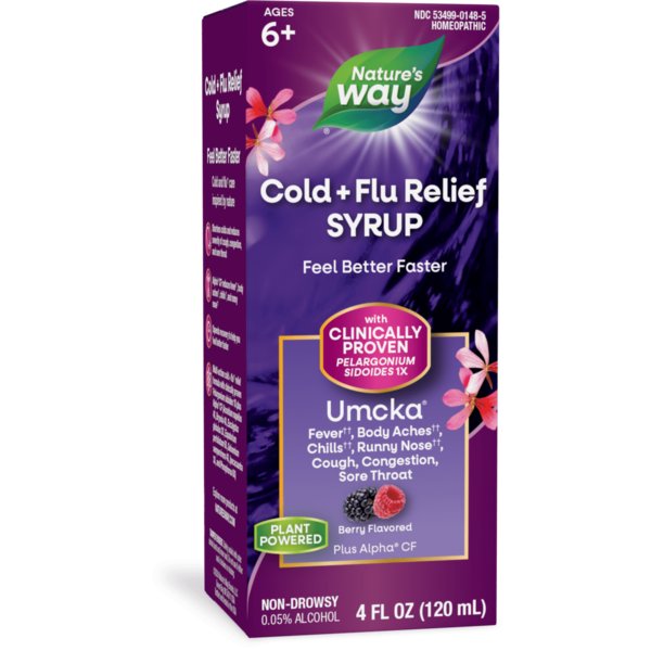 Cold, Flu & Allergy Nature's Way Cold+Flu Relief Syrup hero