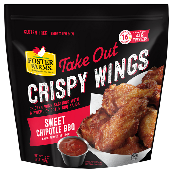 Frozen Meals Foster Farms Crispy Wings hero