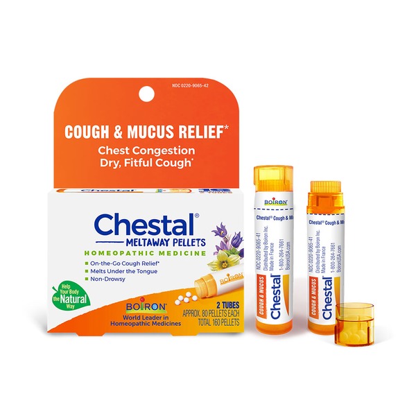 Sleep & Stress Aids Boiron Chestal Cough and Mucus 80 Pellets hero