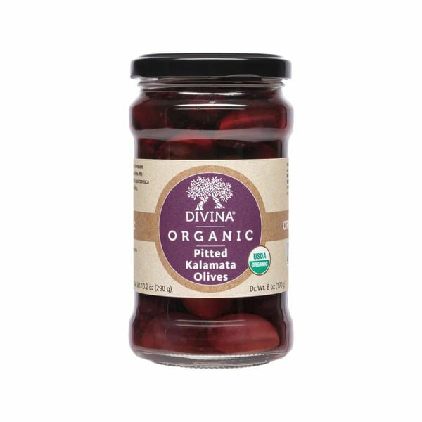 Pickled Goods & Olives Divina Organic Kalamata, Pitted hero