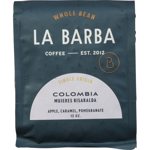 Coffee La Barba Coffee, Whole Bean, Colombia Mujeres Risaralda hero