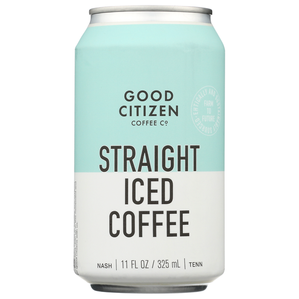 Coffee Good Citizen Coffee Co. Rtd Straight Iced Coffee hero