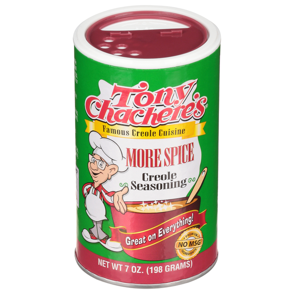 Spices & Seasonings Tony Chachere's It's Spicy! More Spice Seasoning hero