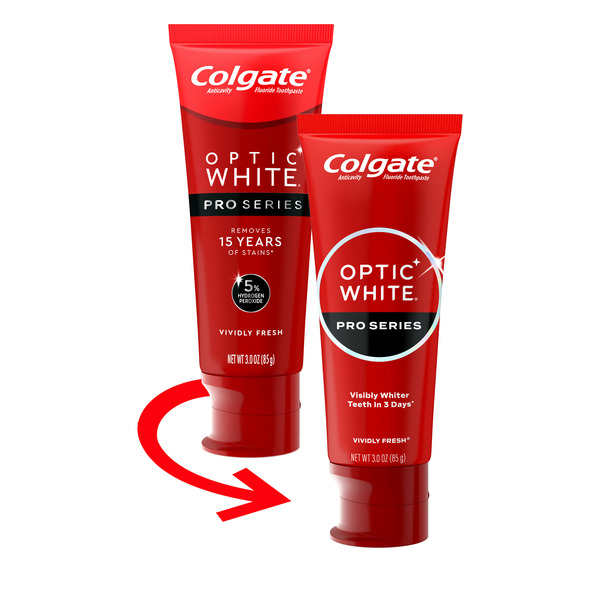 Oral Hygiene Colgate Pro Series Whitening Toothpaste With 5% Hydrogen Peroxide, Vividly Fresh hero