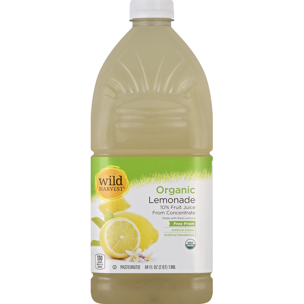 Juice & Nectars Wild Harvest Lemonade hero