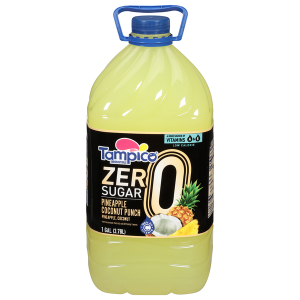 Tampico Zero Pineapple Coconut Fruit Punch Juice Drink hero