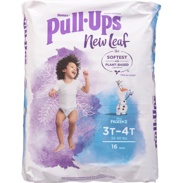 Diapers & Wipes Pull-Ups New Leaf Boys' Disney Frozen Potty Training Pants, 3T-4T (32-40 lbs) hero