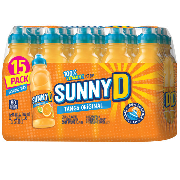 Juice & Nectars SunnyD Tangy Original Orange Juice Drink hero