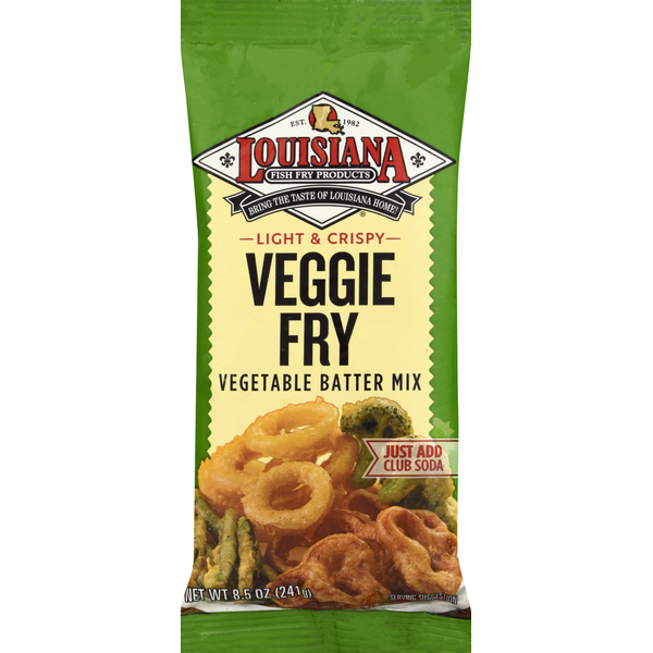 Prepared Meals Louisiana Fish Fry Products Veggie Fry, Light & Crispy hero