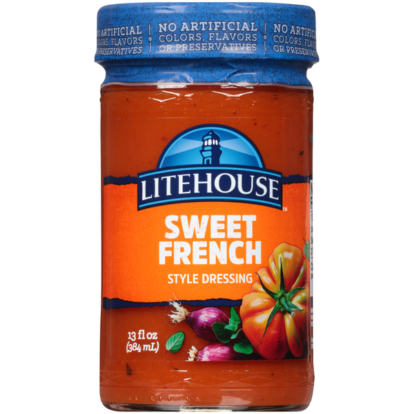 Dips, Dressings or Salad Toppings Litehouse Sweet French Style Dressing hero