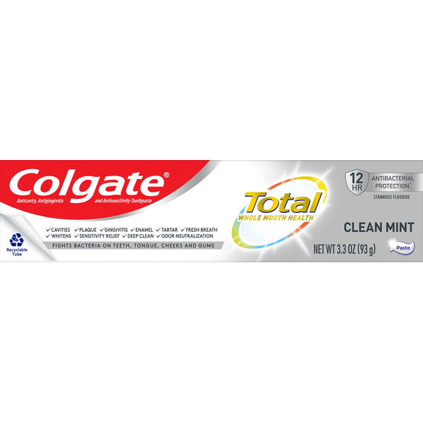 Oral Hygiene Colgate Toothpaste, Clear Mint hero