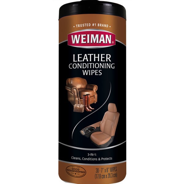 Cleaning Products Weiman Leather Cleaning & Conditioning Wipes hero