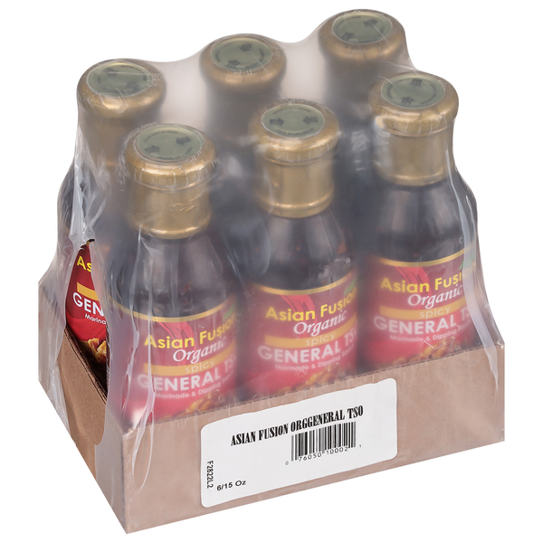 Marinades & Meat Preparation Asian Fusion Marinade & Dipping Sauce, Organic, General Tso, Spicy hero