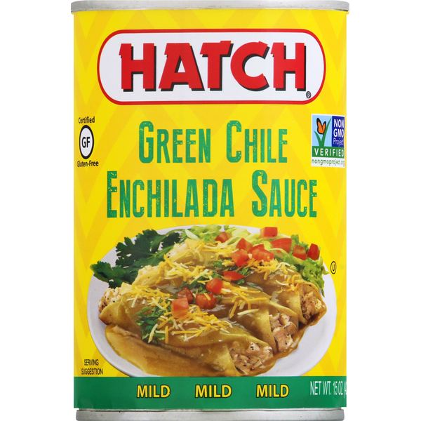 Latino Foods HATCH Enchilada Sauce, Green Chile, Mild hero