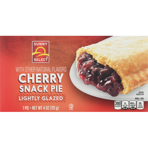 Sunny Select Snack Pie, Cherry, Lightly Glazed hero