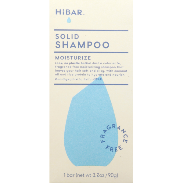 Hair Care HiBAR Shampoo, Solid, Moisturize hero