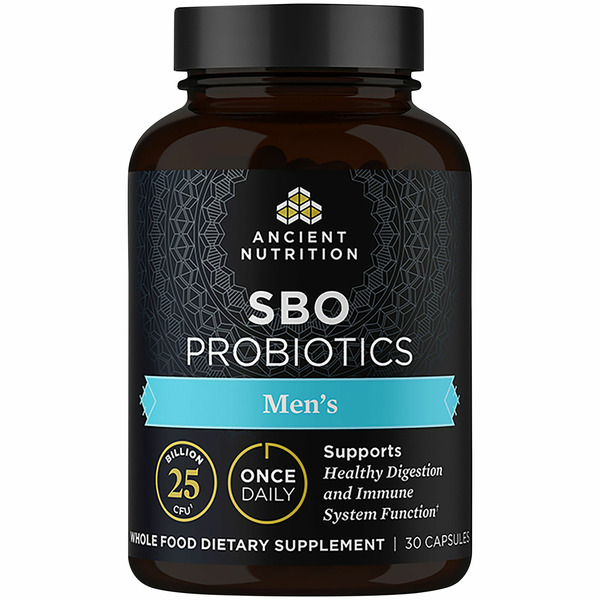 Ancient Nutrition SBO Probiotics, Men's, Capsules hero