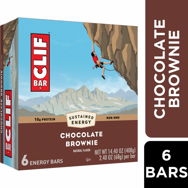 Energy & Granola Bars CLIF BAR Chocolate Brownie Flavor Energy Bars hero