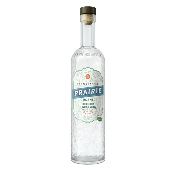 Vodka Prairie Organic Spirits Cucumber Flavored Vodka 70 hero