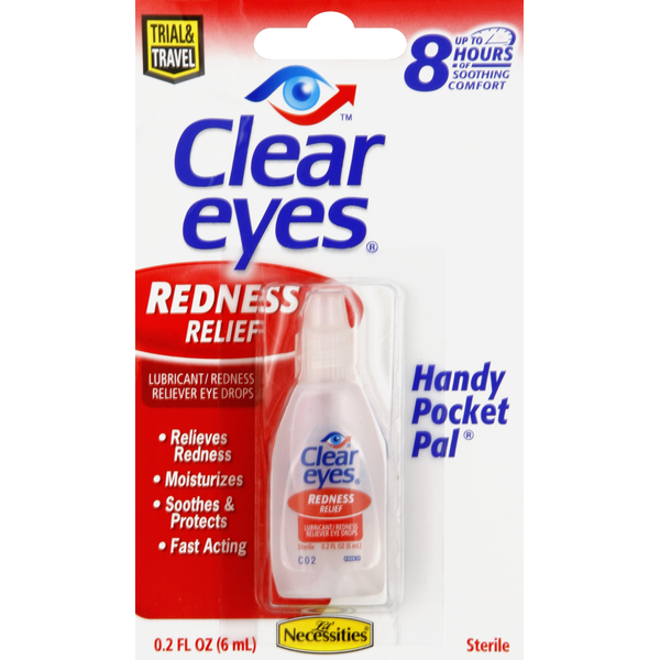 Eye & Ear Care Clear Eyes Eye Drops, Redness Relief hero