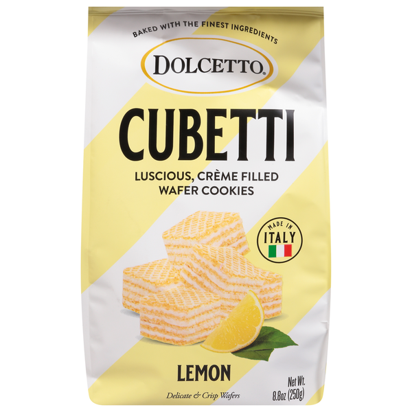 Dolcetto Wafer Cookies, Lemon hero