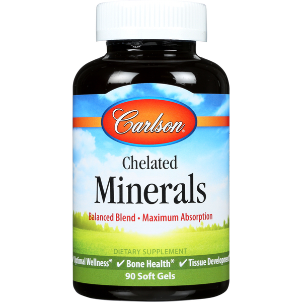 Multi Vitamins Carlson Multiple Minerals Liquid Soft Gels 90 Sg hero