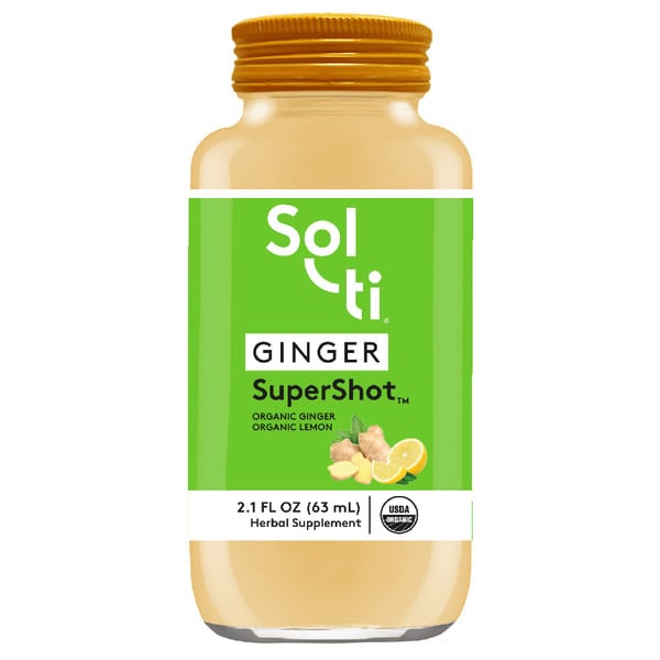 Juice & Nectar (Shelf-Stable) Sol-Ti GINGER SuperShot hero