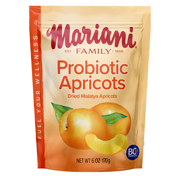 Packaged Vegetables & Fruits Mariani Apricots, Probiotic hero