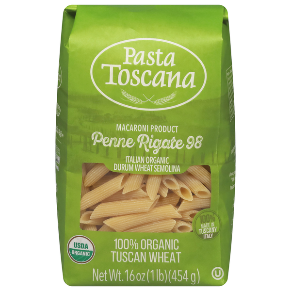 Dry Pasta Pasta Toscana Penne Rigate 98 hero