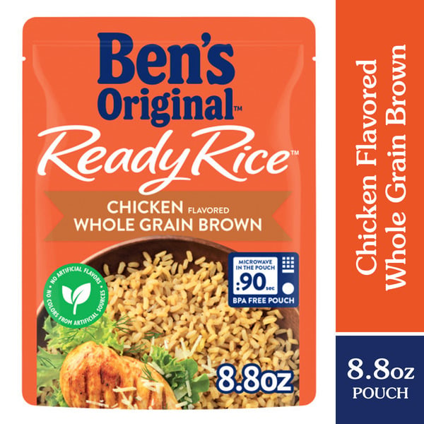 Prepared Meals Ben's Original Chicken Flavored Whole Grain Brown Rice Flavored Rice Side hero