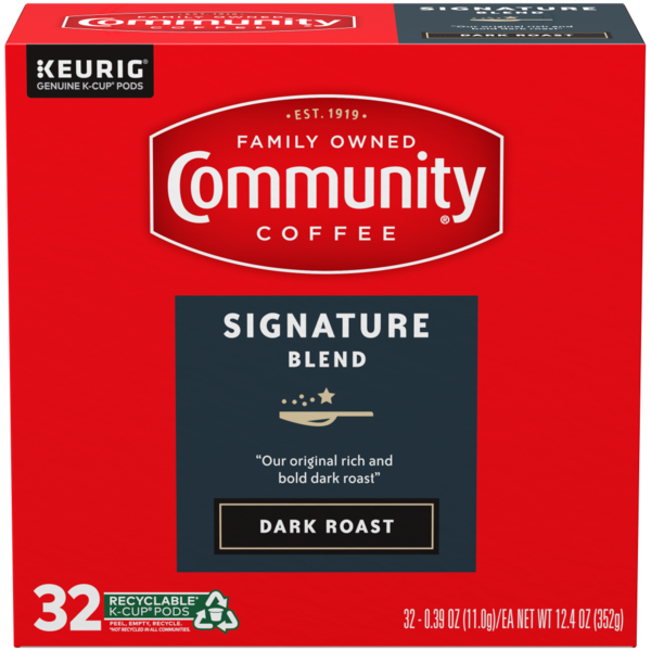 Community Coffee Signature Blend Coffee Pods for Keurig K-cups hero