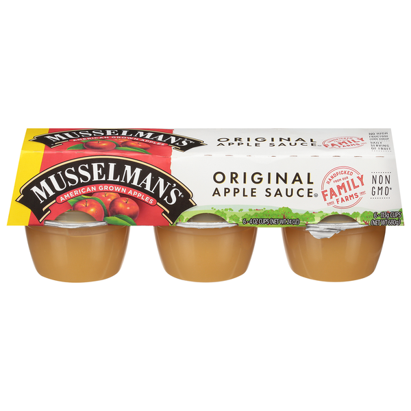 Canned Fruit & Applesauce Musselman's Original Apple Sauce hero