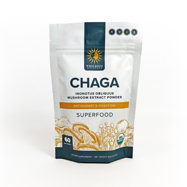 Vitamins & Supplements WholeSun Wellness Organic Chaga Powder hero