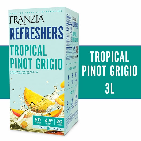 White Wine Franzia Tropical Pinot Grigio White Wine hero