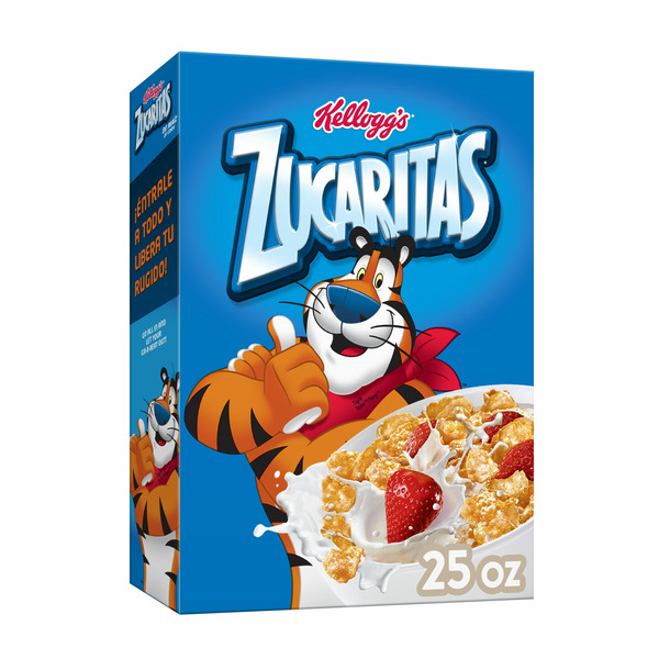 Cereal Zucaritas Cold Breakfast Cereal, 6 Vitamins and Minerals, Kids Snacks, Original hero